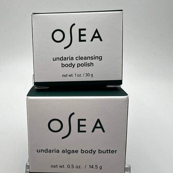 NIB Osea Undaria Algae Body Butter & Undaria Cleansing Body Polish - Picture 1 of 5